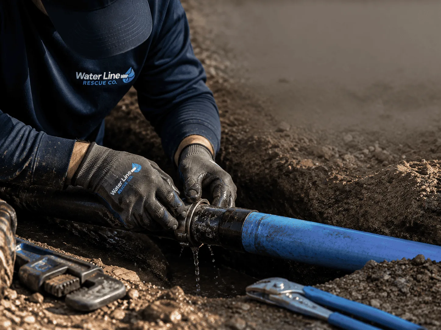 Why choose Water Line Repair in Lyons, KS